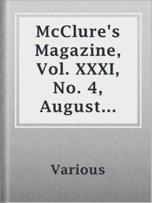 cover image of McClure's Magazine, Vol. XXXI, No. 4, August 1908